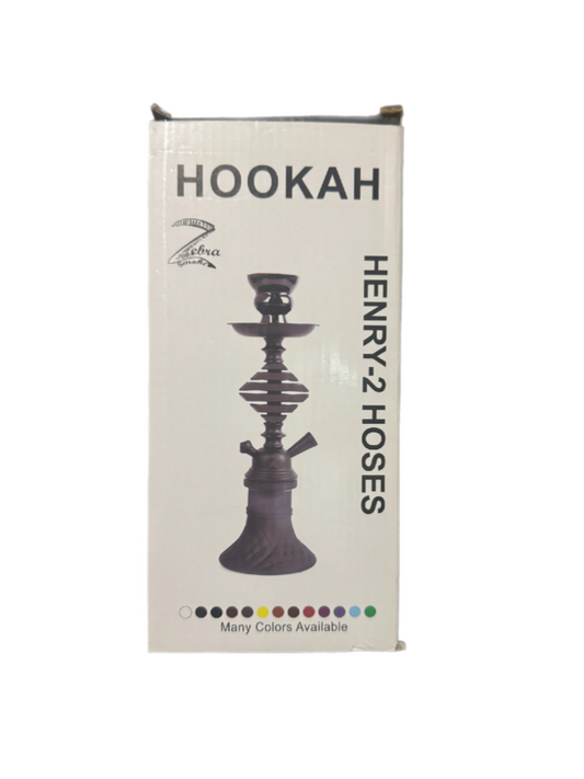 Zebra 2 Hose Hookah